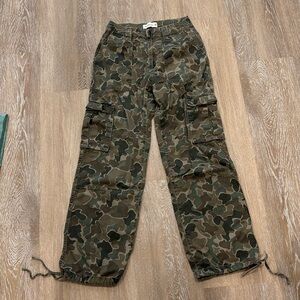 Camo cargo pants